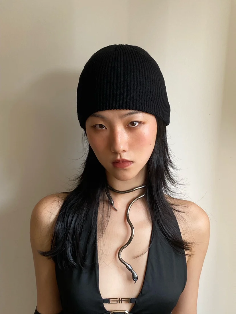 Fire up Snake Collar Bracelet Casual Shape Snake-Shaped Design Necklace Y2g Gyaru Jewelry Personali