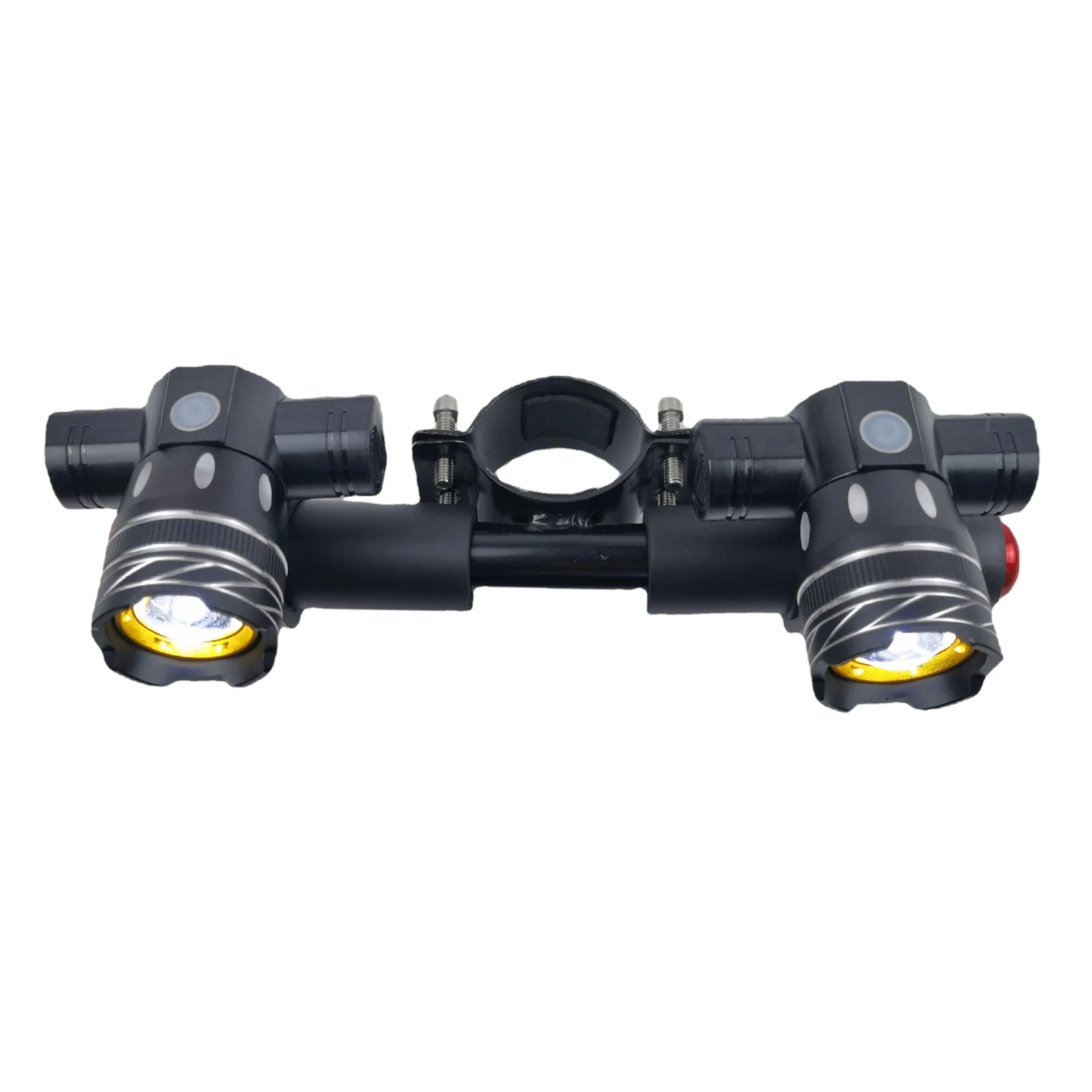 

Electric Scooter LED Headlight USB Rechargeable Fog Lamp for Xiaomi M365 Pro T6 Spotlight, 1200MAh