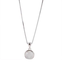 all match temperament jade bead inlay costume jewelry ladies chain necklace birthday gift pendant necklace necklace jewelry