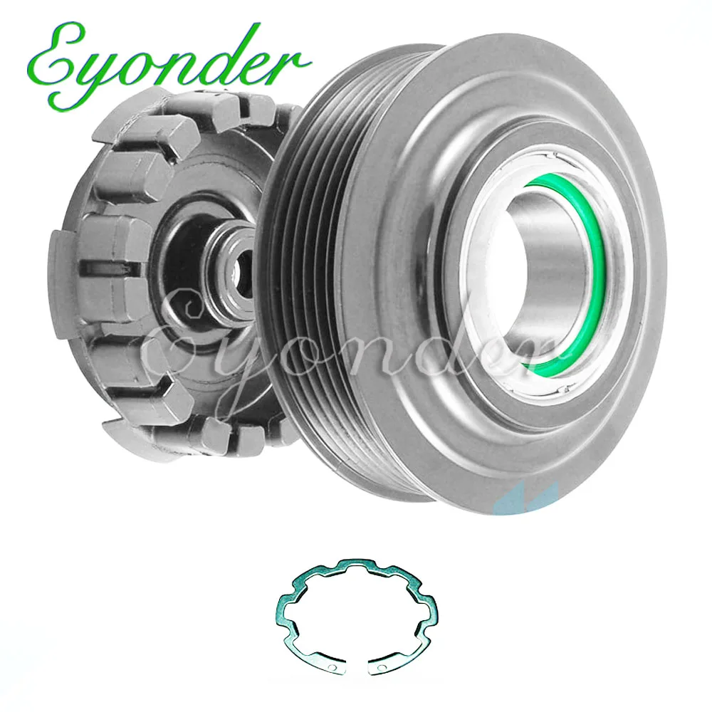 

AC A/C Compressor Clutch Pulley 6SEU14C for PORSCHE 92A958 7P5 4.2 TDI CAYENNE S V8 DIESEL 7P5816803B 447150-6601 95812601600