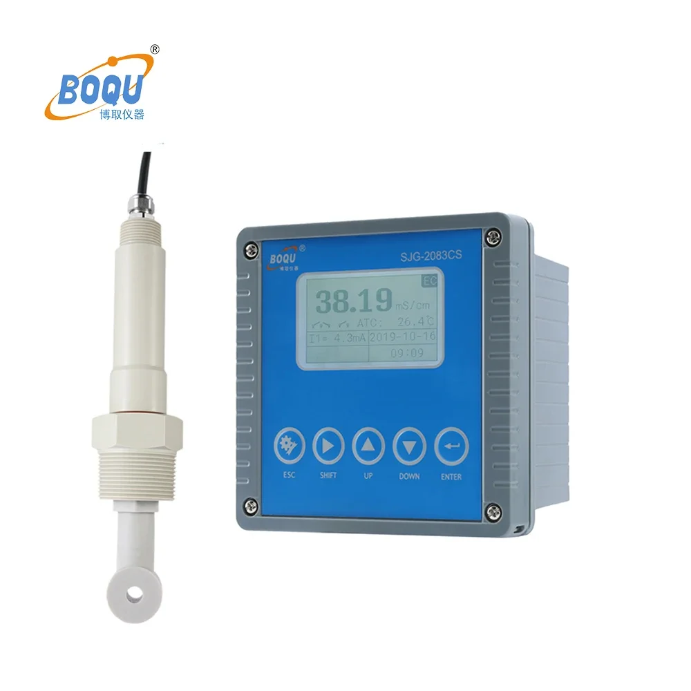 sjg-2083cs Мониторинг качества воды HCL NaOH H2SO4 NaCL HNO3 Измеритель концентрации кислоты