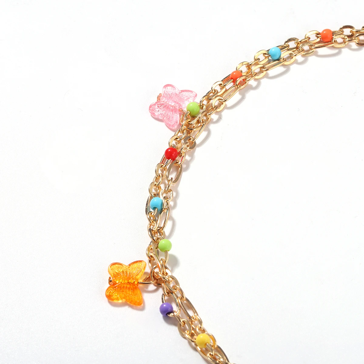 Женское многослойное Ожерелье бабочка | Ожерелья