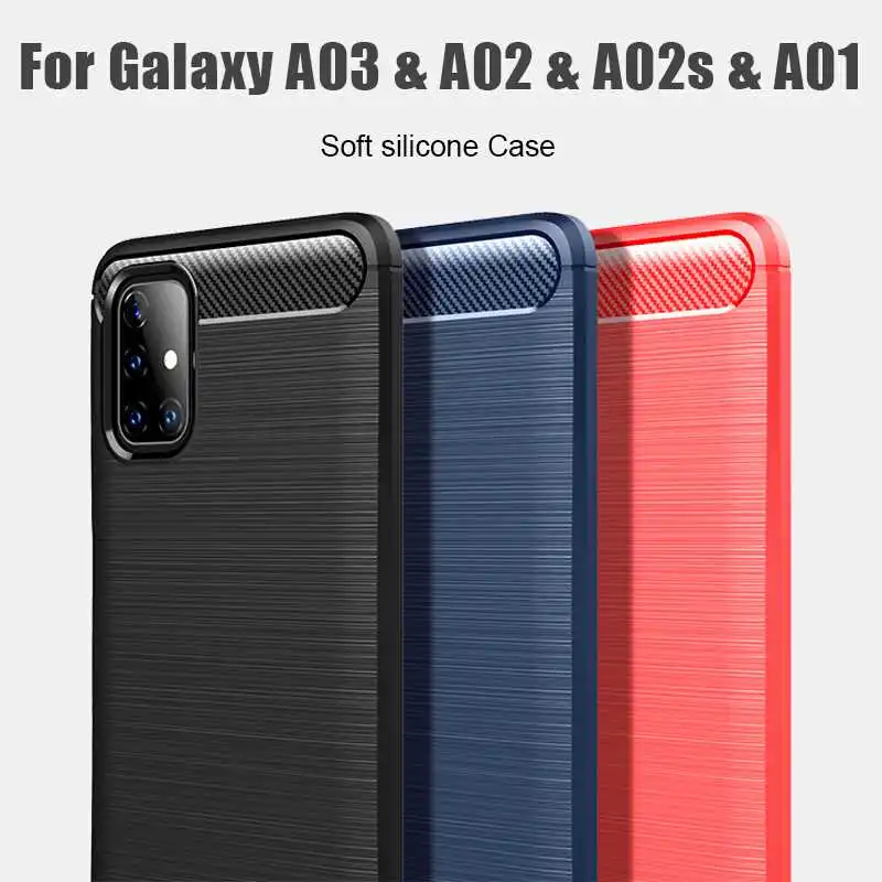

Joomer Shockproof Soft Case For Samsung Galaxy A03 A02 Phone Case Cover