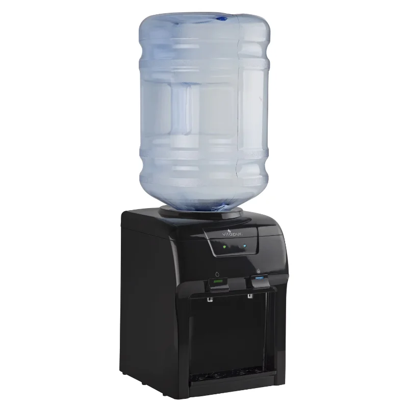 

Vitapur Countertop Room and Cold (42.8°F - 46.4°F) Water Dispenser Black