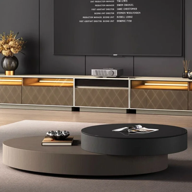 Современный дизайнерский журнальный столик в скандинавском стиле для гостиной