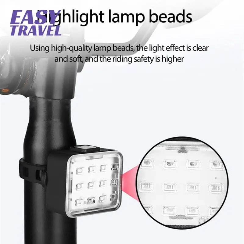 

Задняя часть велосипеда, USB-зарядка