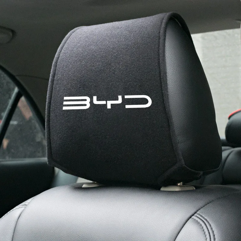 

Car Headrest Protector with Storage Bag For BYD M6 G3 G5 T3 13 F3 F0 S6 S7 E5 E6 L3 tang yuan atto3 song Covers Accessories