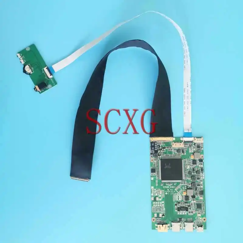 

For TV133QHM LQ133T1JW23 LQ133T1JW20 LP133QH1 2560*1440 Kit LED Matrix EDP 40Pin Mini-HDMI TYPEC 13.3" 4K Drive Controller Board