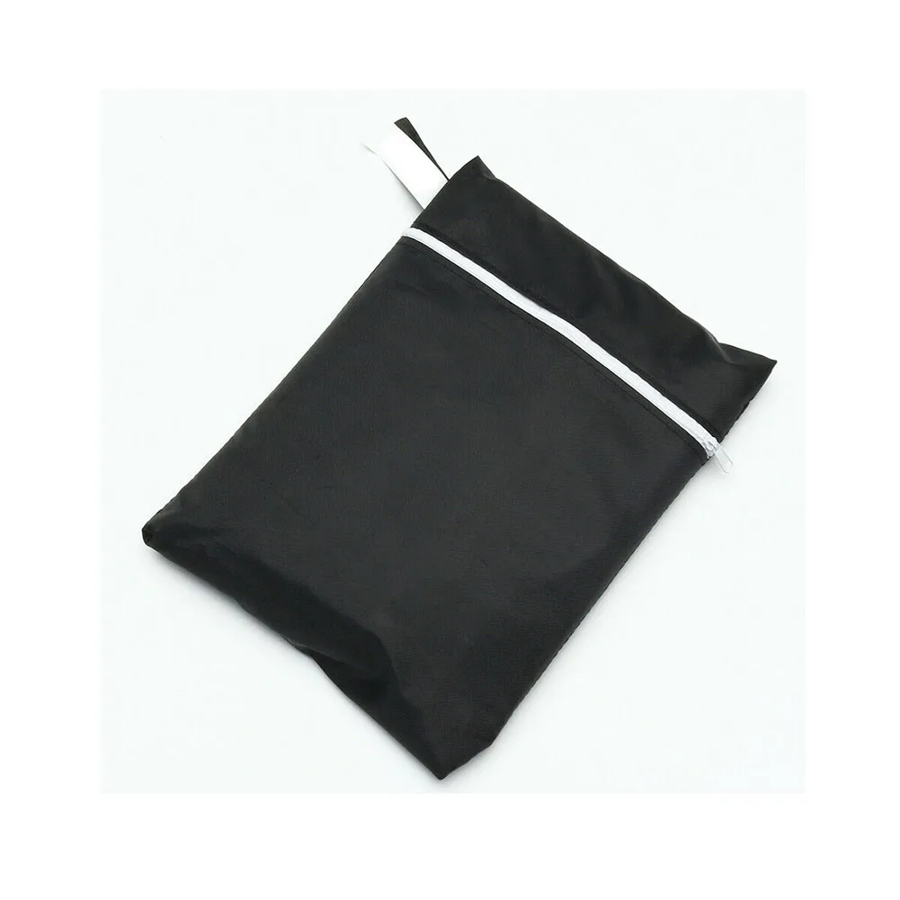 

Dustproof Shelter Engine Protector Durable Oxford Cloth Rain Coat Outboard Boat Accessories Waterproof Full Motor Cover Black