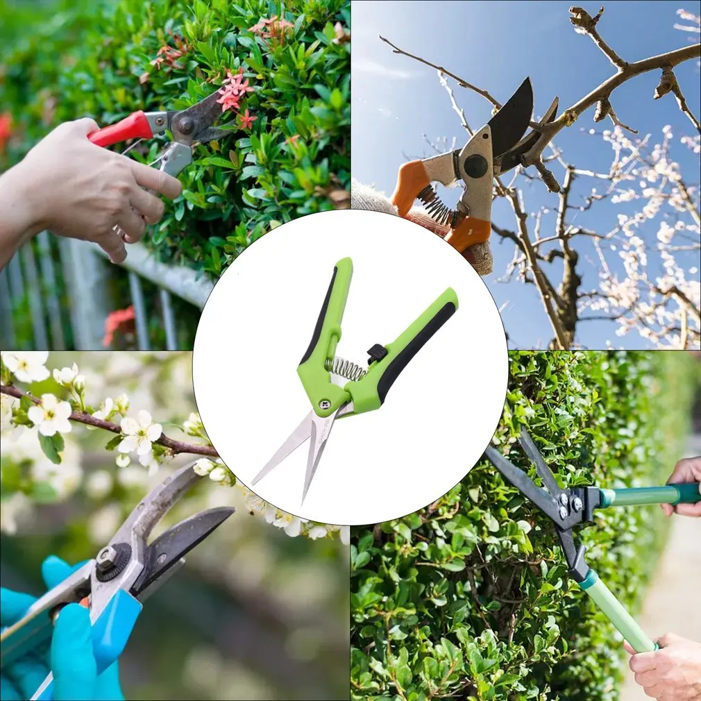 

Multifunctional Garden Pruning Shears Stainless Steel Pruning Tools Hand Pruner Cutter Potted Branches Pruner Gardening Tools