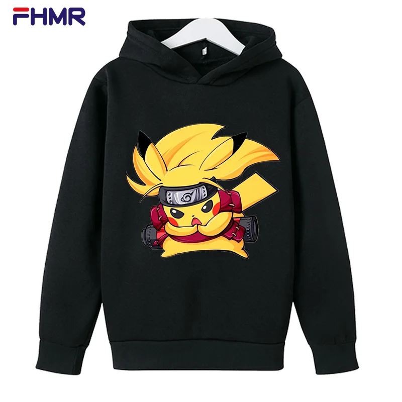 

Children's clothing Pikachu Hoodie new spring Korean version