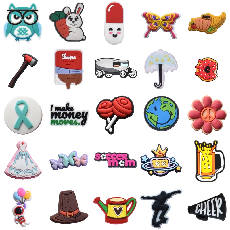 

Gifts Wholesale Bulk Girl Men Para Pins Decorations for Crocs Women Charm Packs Shoes Accessories Boy Set Jeans Shoe Charms Kids