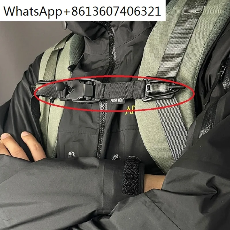 Ремешок на грудь, обновленная Магнитная быстросъемная Пряжка Multi Naifu UTX, пряжка на грудь, тактический рюкзак, аксессуары на 2 дня