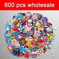 shoe charms wholesale decorations for crocs accessories 600 pack random pins boys girls kids women christmas gifts party favors