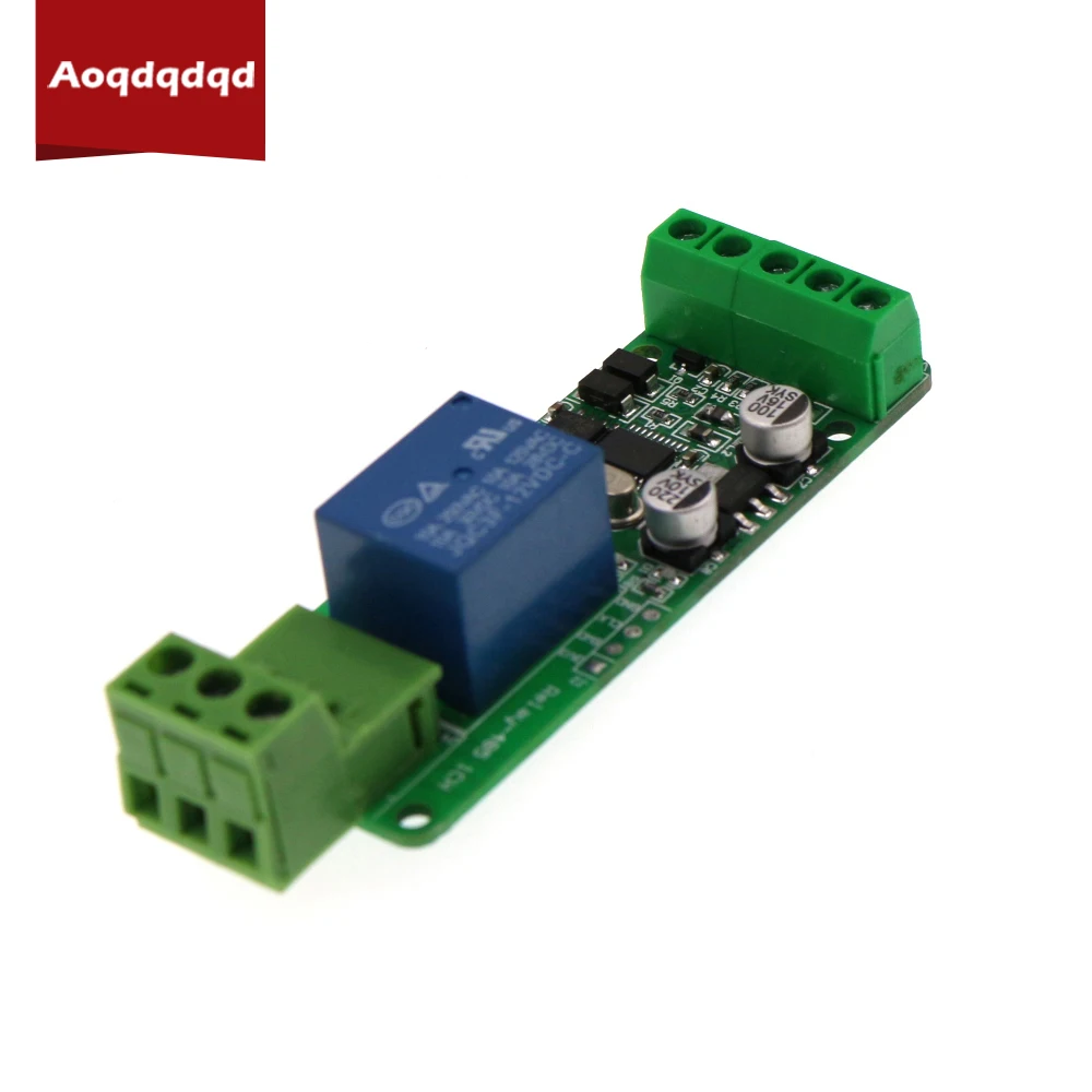 

Модуль модульной платы релейного вывода Modbus RTU, 1-канальный 5 В, 12 В, коммутатор, модуль связи RS485 / TTL