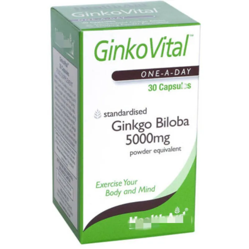 

GinkoVital Gingko Biloba 5000 мг 30 шт.