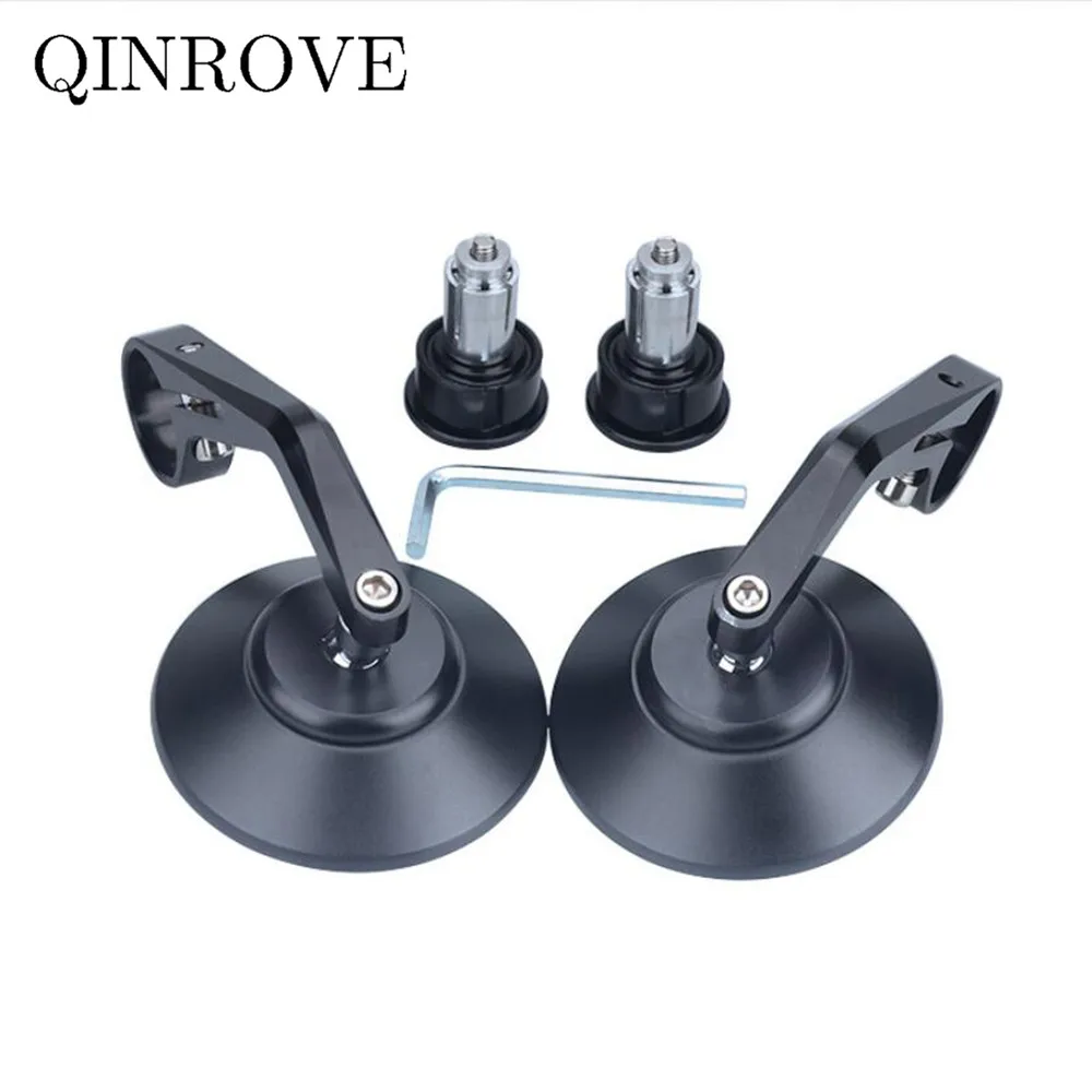 Круглое зеркало заднего вида для мотоцикла 7/8 дюйма 22 мм из алюминиевого сплава