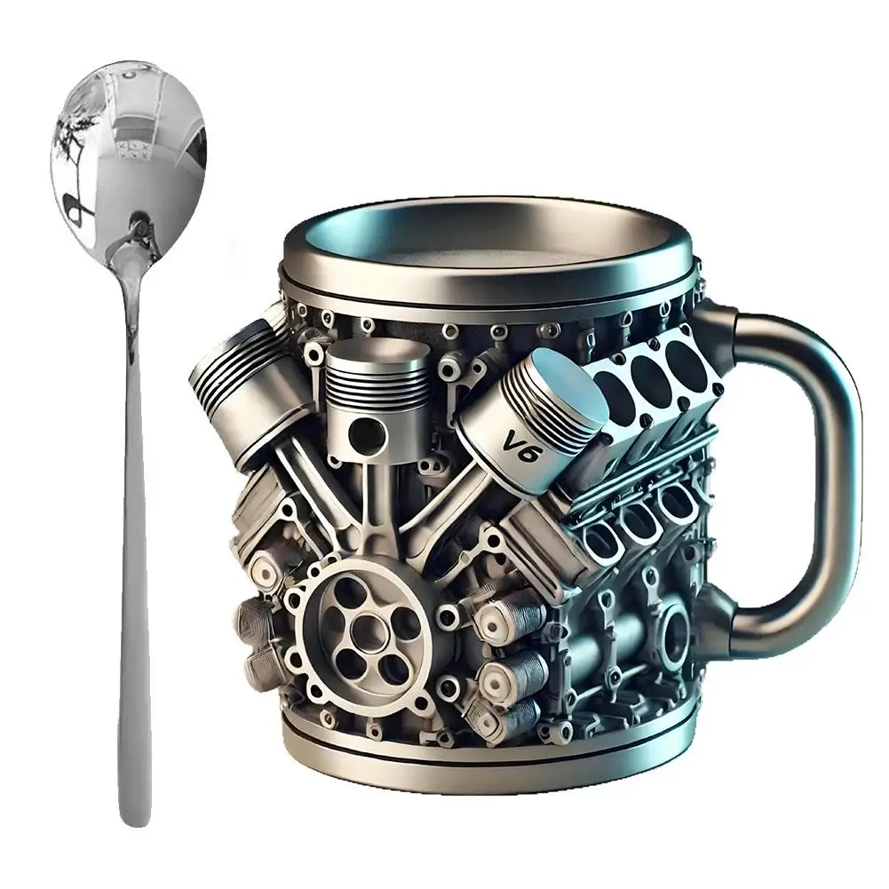 

Винтажная кружка-двигатель