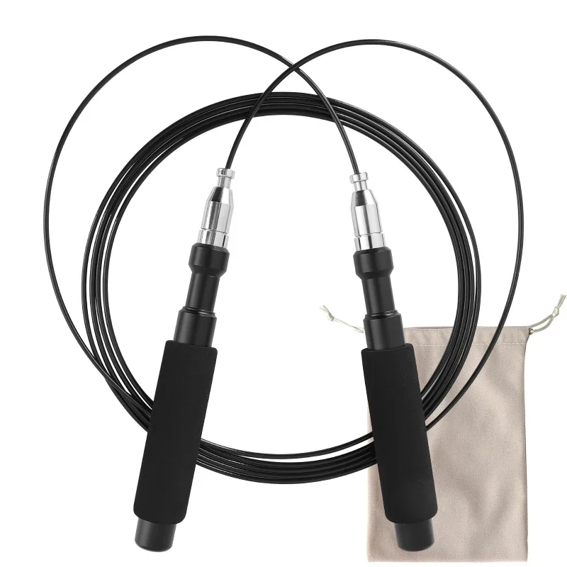 

Crossfit Speed Jump Rope Skipping Rope For MMA Boxing Fitness Skip Workout Training With Carrying Bag #2022