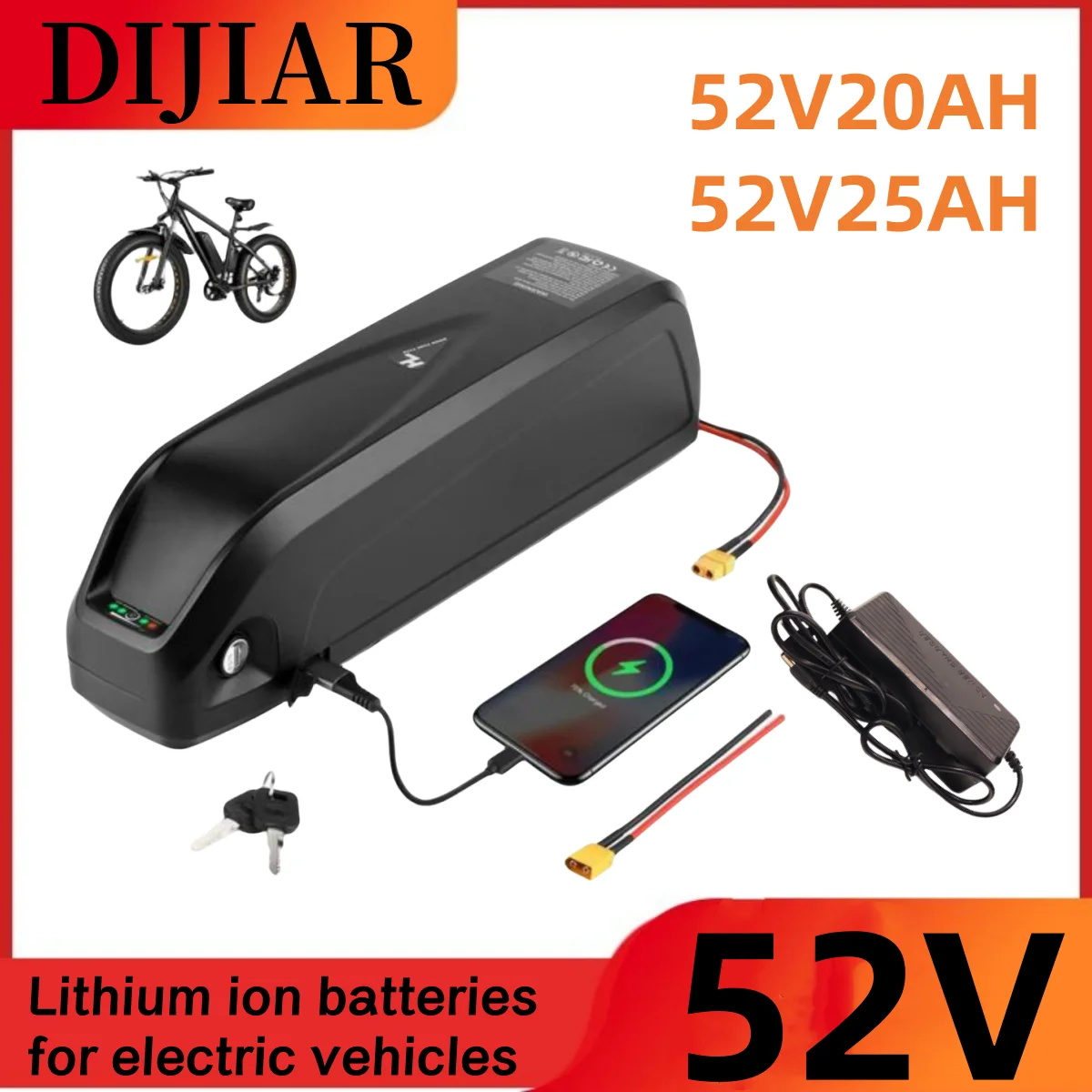 Новый аккумулятор Hailong 36 В 48 52 в 20 Ач 25 18650 батареи BMS 350 Вт 500 750 1000