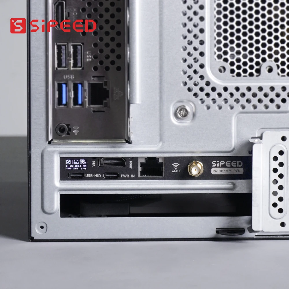Sipeed NanoKVM-PCIe PiKVM Мини-сервер управления с дистанционным управлением и