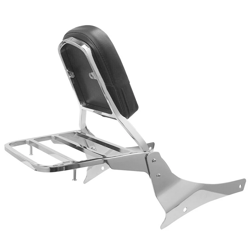Мотоциклетная спинка Sissy Bar багажник для Suzuki Volusia VL800 Boulevard M50 C50 хром SU-VL800-SB