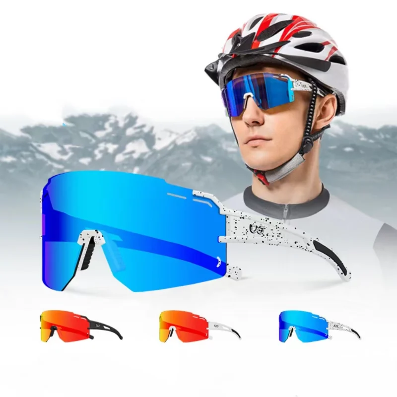 

New Men Cycling Sunglasses Fashion Men's Mountaineering Sun Glasses Vintage Women Outdoor Sports Eyewear UV400 Oculos De Sol