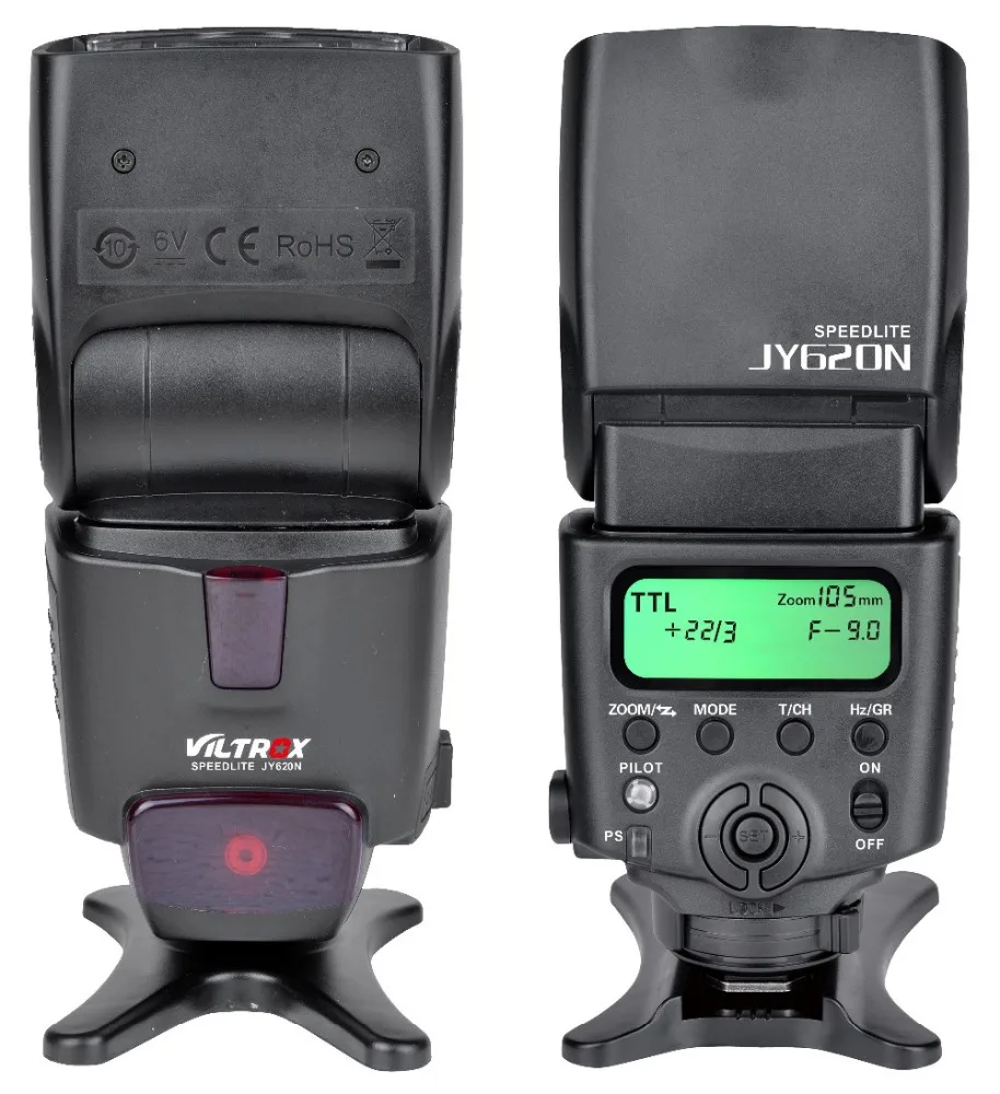 

Viltrox JY-620N Camera LCD TTL Flash Speedlite for Nikon D3100 D3200 D5100 D5200 D5300 D7000 D800 D810 D90 DSLR