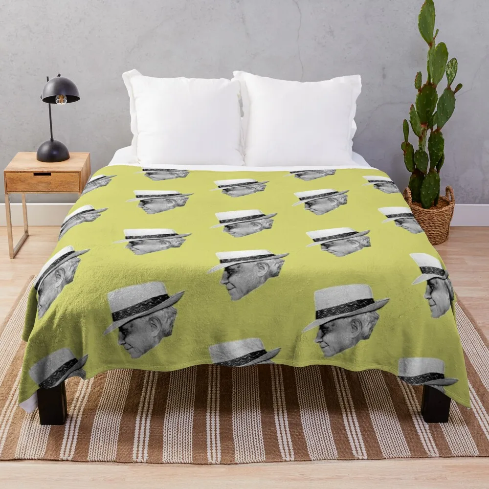 

Carl Sandburg Blanket Warm Cozy Letter Throw Blanket Print on Demand Sherpa Blankets for Sofa Thin Quilt
