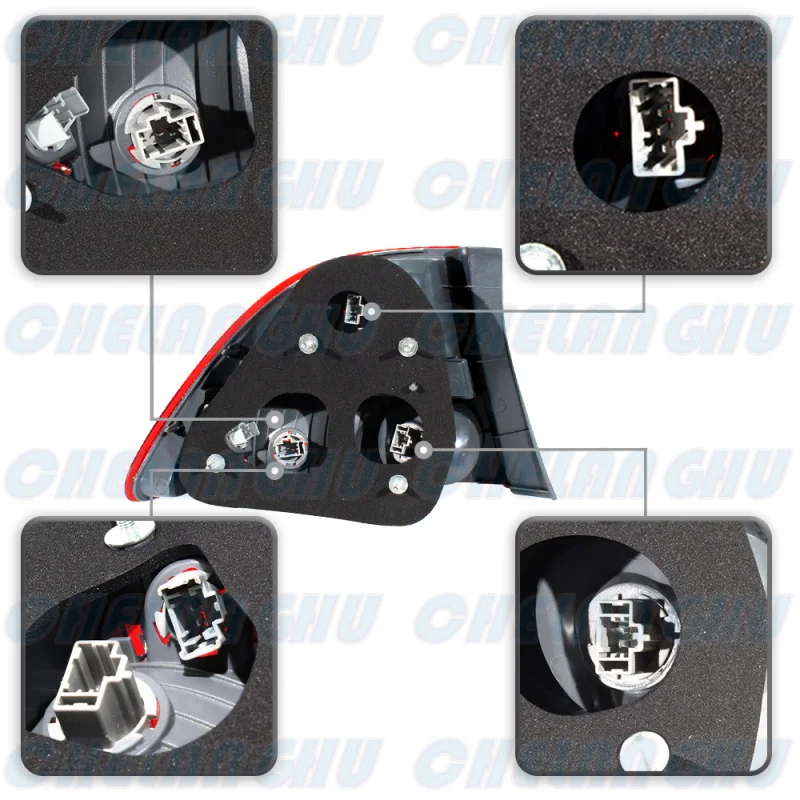 Галогенный задний фонарь для Honda 8th Civic FA1 FA3 FA5 2006 2007 2008 1 пара внешний боковой