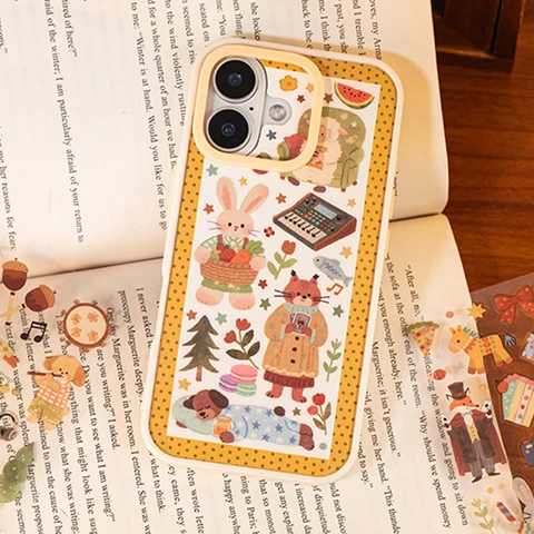 Набор наклеек Лесные друзья