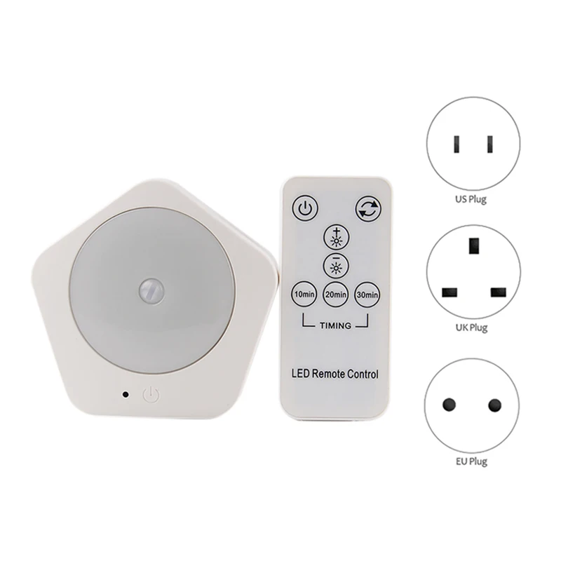 

Motion Sensor Timing Night Light Remote Control Bedside Wall Lamp With Memory Function Adjustable Brightness
