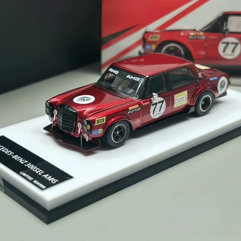 HEC 1:64 Hangzhou Exhibition Limited Edition S KLUB Литая под давлением миниатюрная модель автомобиля из сплава красной свиньи, подлинная на складе (art.: 3920d3c281621) - 3920d3c281621
