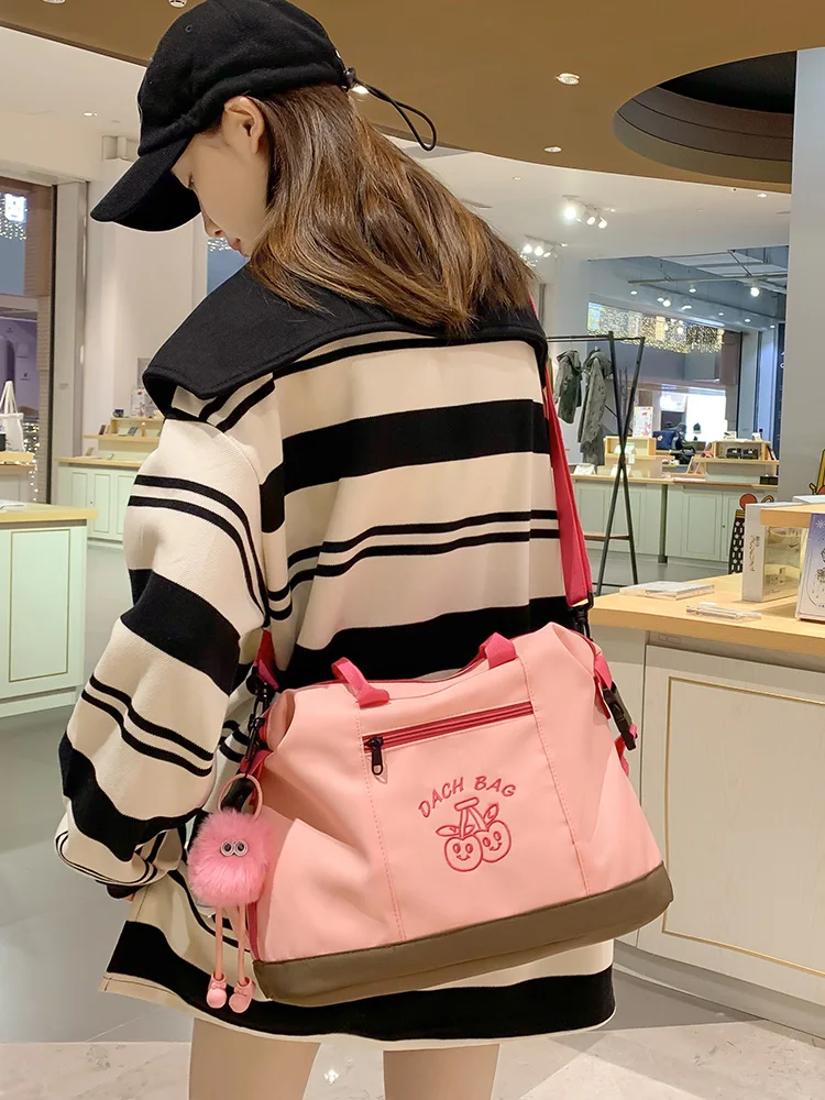 Canvas Shoulder Bag for Women Fashion Multifunctional Backpack Nylon Large Capacity Student Backpack Casual Ladies Hand Bags