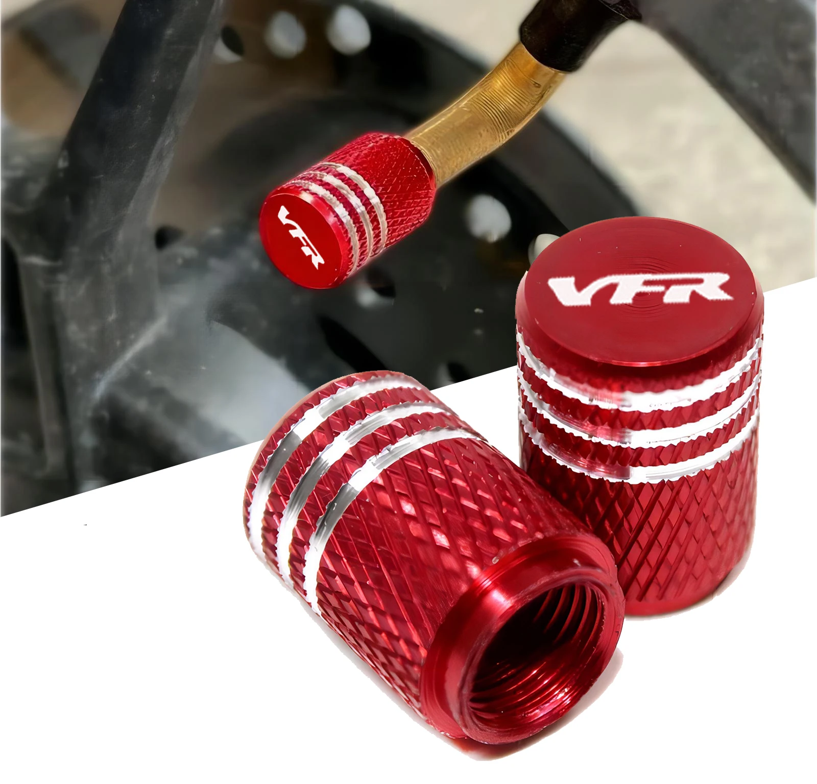 Крышка штока клапана пневматического порта мотоцикла CNC аксессуары для VFR1000F VFR400