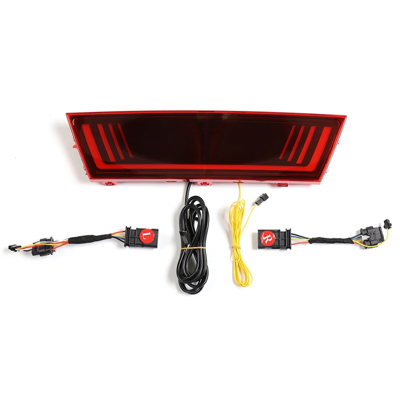 

Car Exterior Accessories Car Rear Brake Lights Pilot Warning Stop Safety Lamp Turn Signal For Tesla Model Y