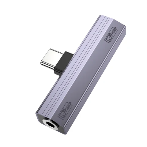 PD 10 Вт/100 Вт Тип C Адаптер для наушников Разъем 3,5 мм Аудио адаптер для наушников USB Type C к USB-C Адаптер для зарядки Аудиоразъем