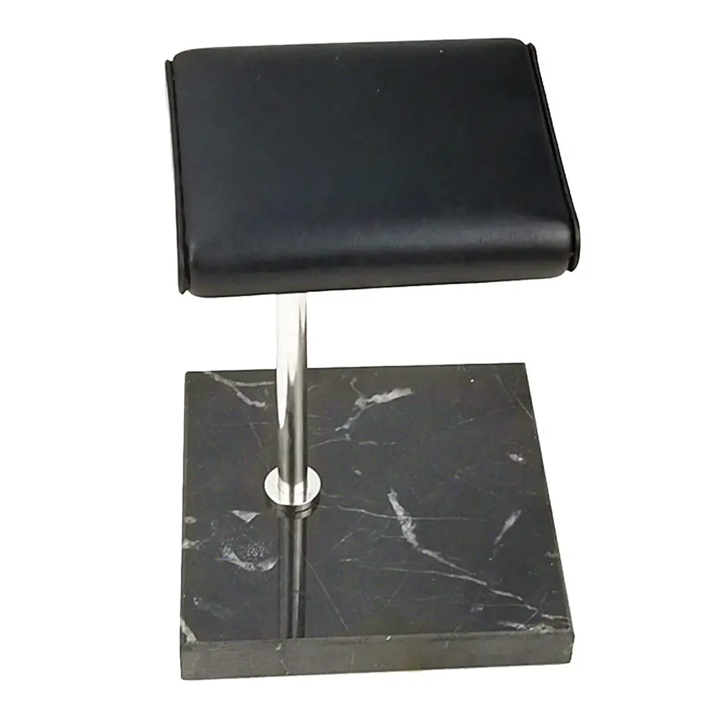Watch Shop Display Stand Marble Watch Display Stand Black PU Leather Jewelry Stand for Bracelet Bangles