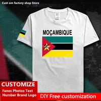 mozambique t shirt custom jersey fans diy name number brand logo tshirt high street fashion hip hop loose casual t shirt moz