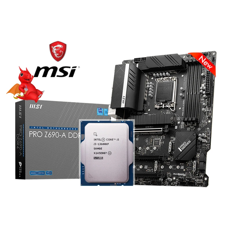 

Материнские платы MSI i5 13600KF + PRO Z690 A DDR4
