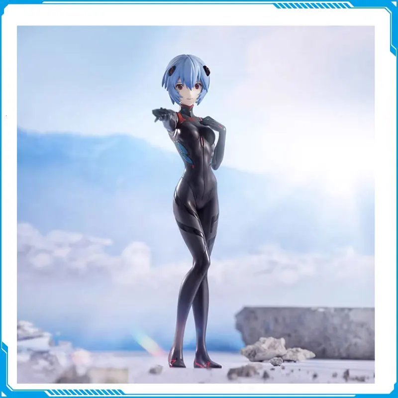 

SEGA SPM EVA NEON GENESIS EVANGELION Anime Figure Ayanami Rei Hand Over Action Figure Collectible Model Original