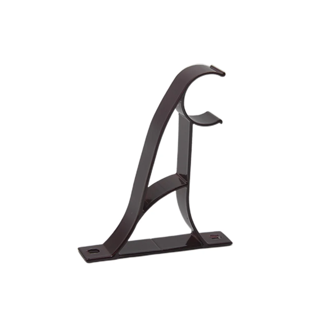 

2pcs Aluminum Alloy Easy Install Hotel Living Room Rustproof Fixed Home Decor Bedroom Universal Accessories Curtain Bracket