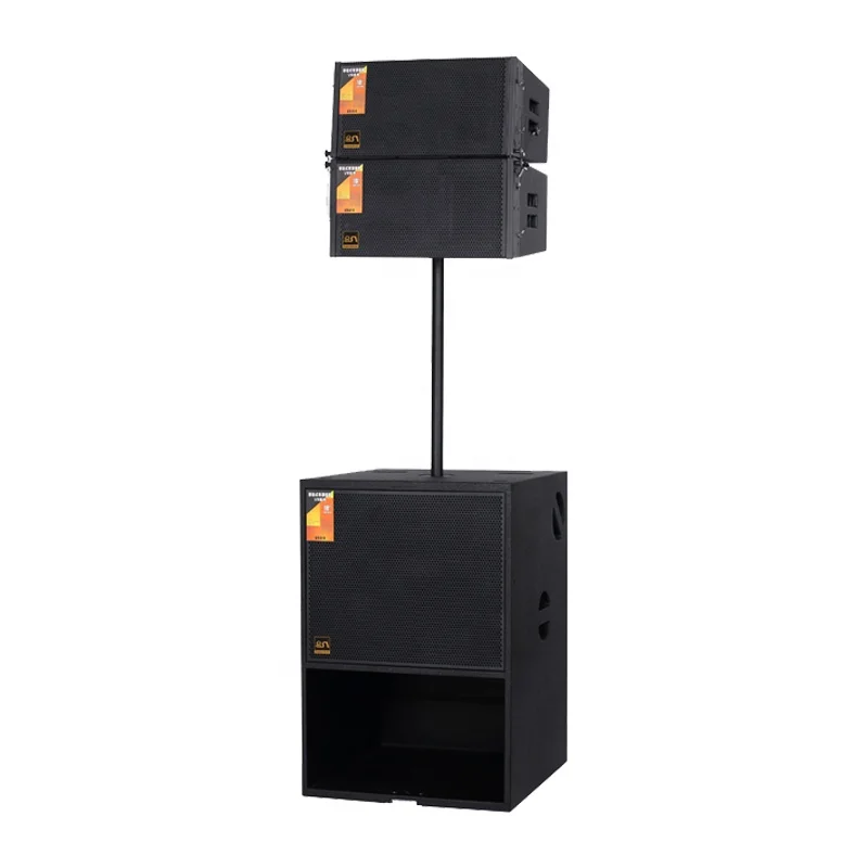 

Mobile active 10 inch sound system mini line array speaker with wheels dj box perfect for movable performance(VR410)