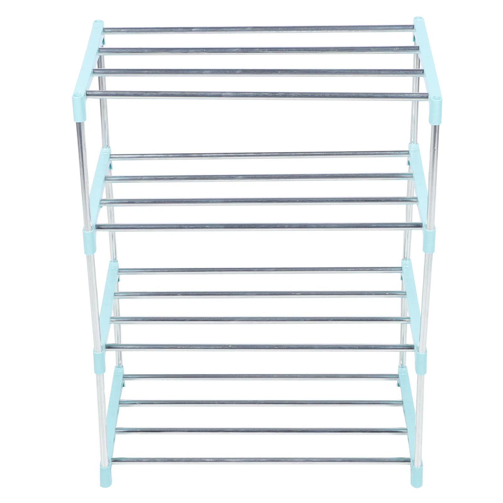 

Shoe Rack Shoes Storage Shelf 4 Tier Organizer Narrow Metal Racks Holder Space Tower Saving Ideas Lightweight Layer Entryway