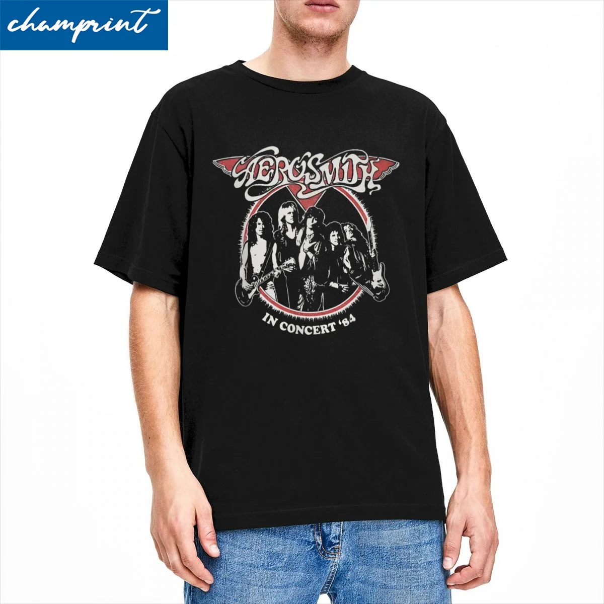 Футболки Aerosmith Tour для мужчин и женщин рок-группа отдыха футболка из 100% хлопка