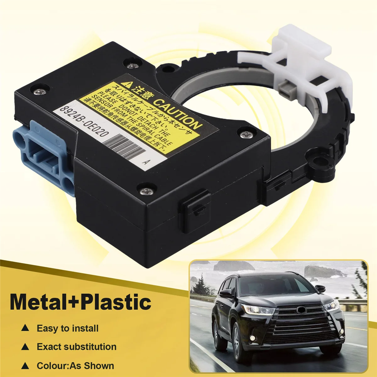 8924B-0E020 Автомобильный 5-контактный датчик угла поворота рулевого управления для