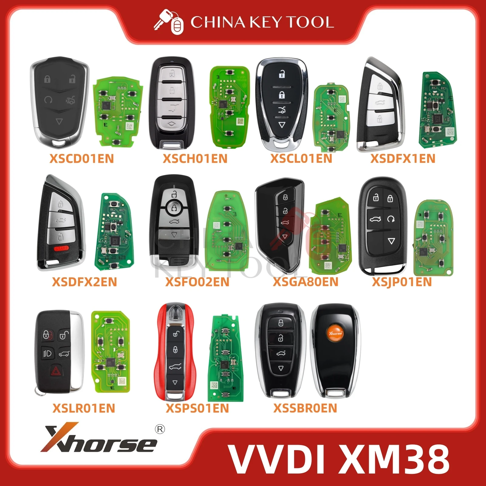 Смарт-ключ Xhorse XSCD01EN XSCH01EN XSCL01EN XSDFX1EN XSDFX2EN XSFO02EN XSGA80EN XSJP01EN XSLR01EN XSPS01 XSSBR0EN глобальная версия (art.: 3920d0e5dc7a6) - 3920d0e5dc7a6