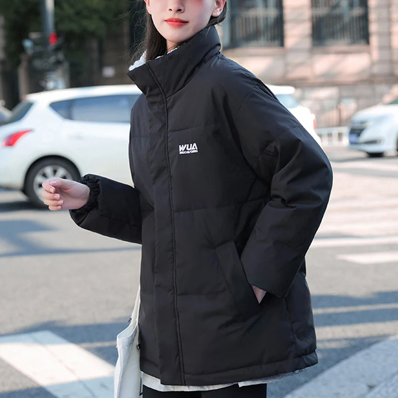 New Casual Fashion Winter Coats Parkas For Women 2022 Coats reversible jacket Thick Parka Women's jacket Feminine clothes