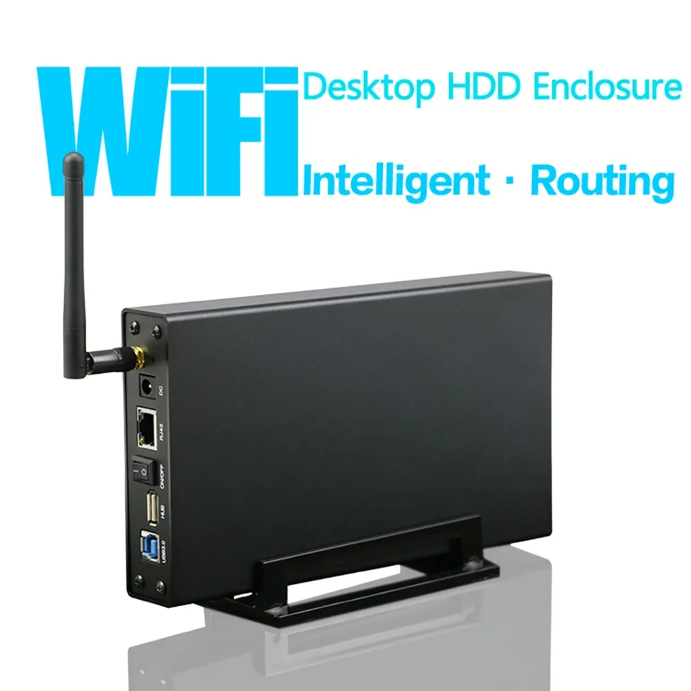 KIMAX 3 5 дюймовый корпус для жесткого диска SSD Wifi маршрутизатор NAS чехол сетевое