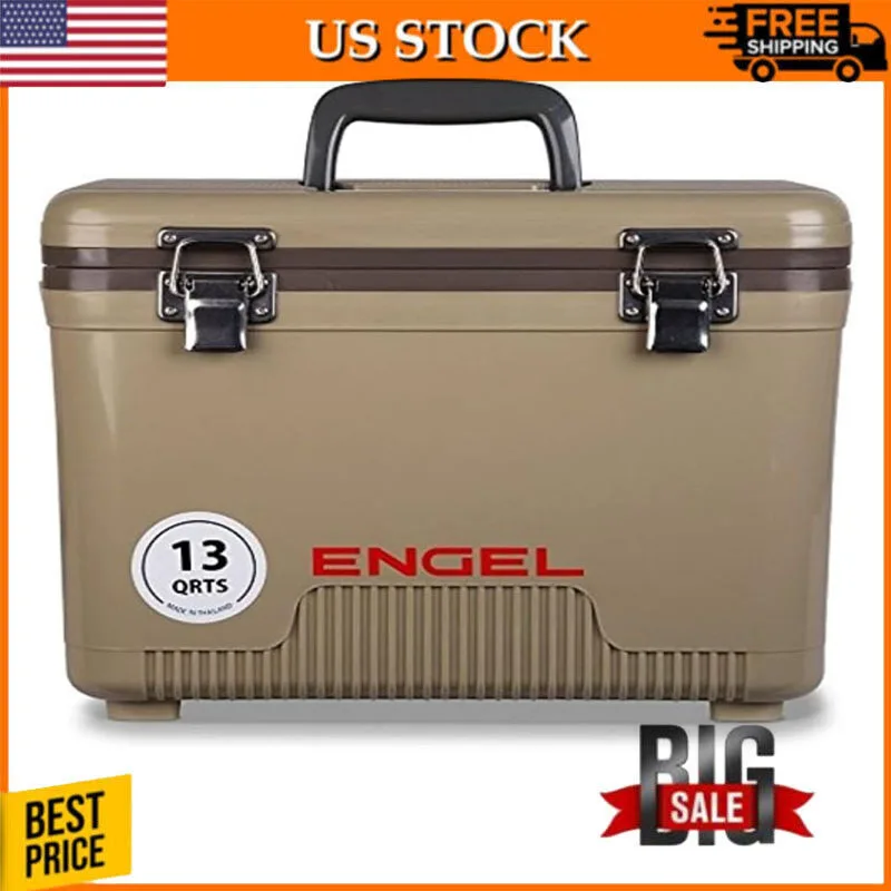 

UC13 13qt Leak-Proof, Air Tight, Drybox Cooler and Small Hard Shell Camp Kitchen Coolers